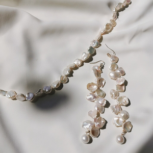 Chunky Pearl Statement Necklace