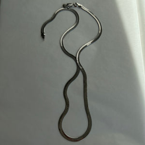 Sterling Silber Schlangenkette Halskette