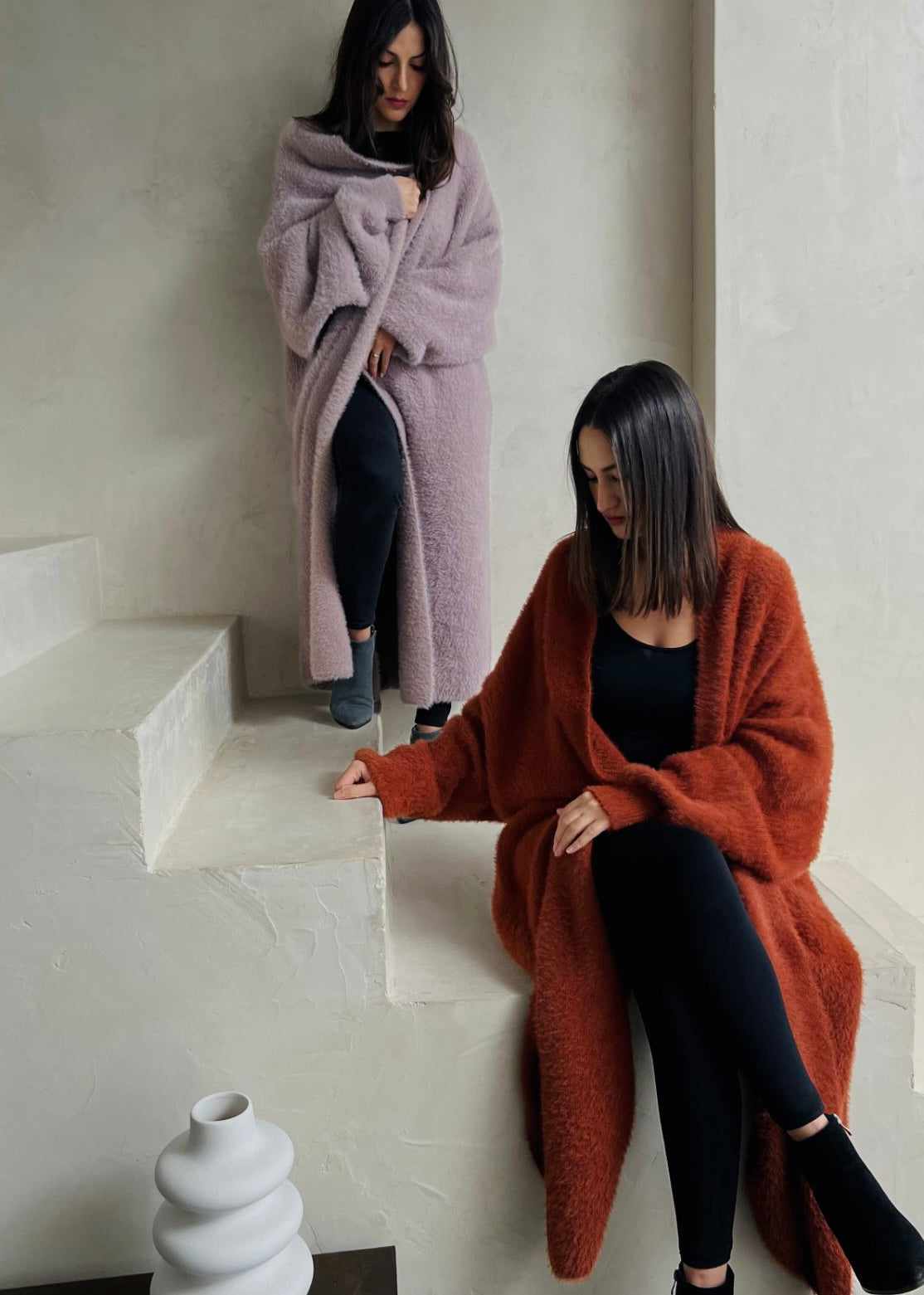Long Loose Cardigan Drop