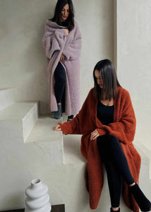 Long Loose Cardigan Drop