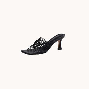 Strappy Slippers Black