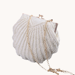 Pearl Shell Clutch Bag