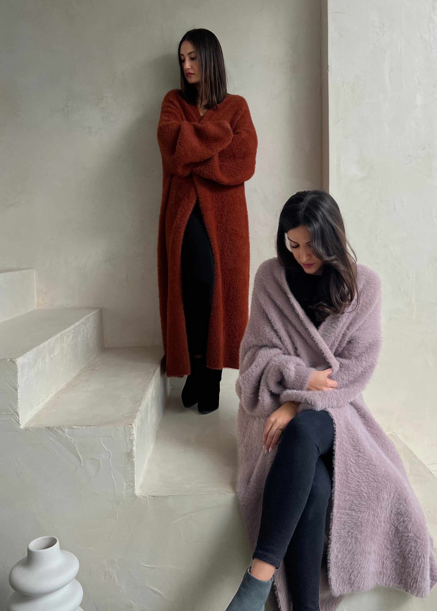 Long Loose Cardigan Drop