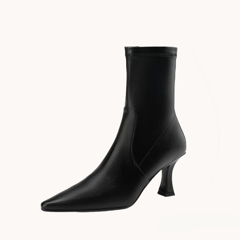 Tight Pointed Toe Ankle Boots