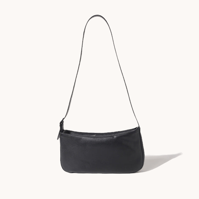 Sac à baguette rétro en cuir