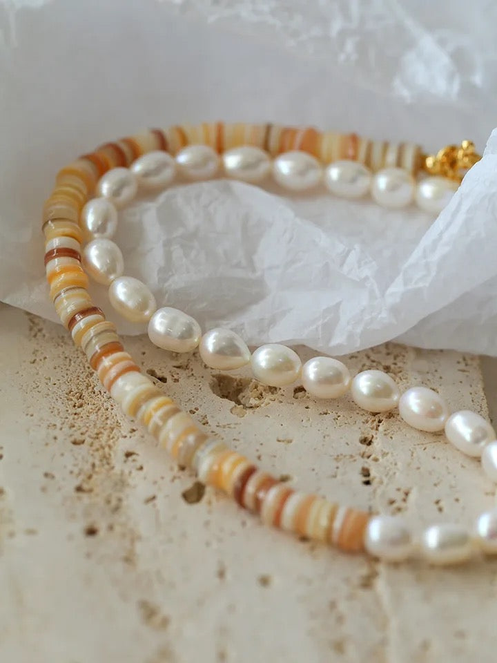 Shell‘n‘ Pearls Necklace