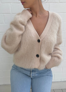 Alpaca V-Neck Cardigan