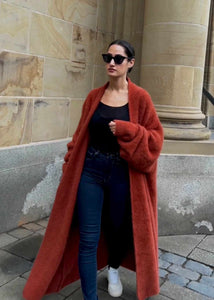 Long Loose Cardigan Drop