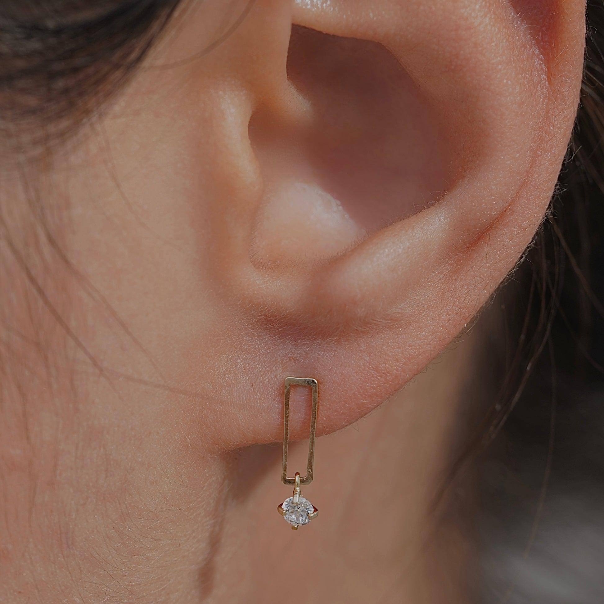 Boucles d'oreilles en or 9 carats