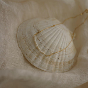 Handmade Mini Natural Pearls Necklace