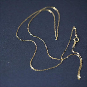 Minimal 14 Karat Delicate Necklace