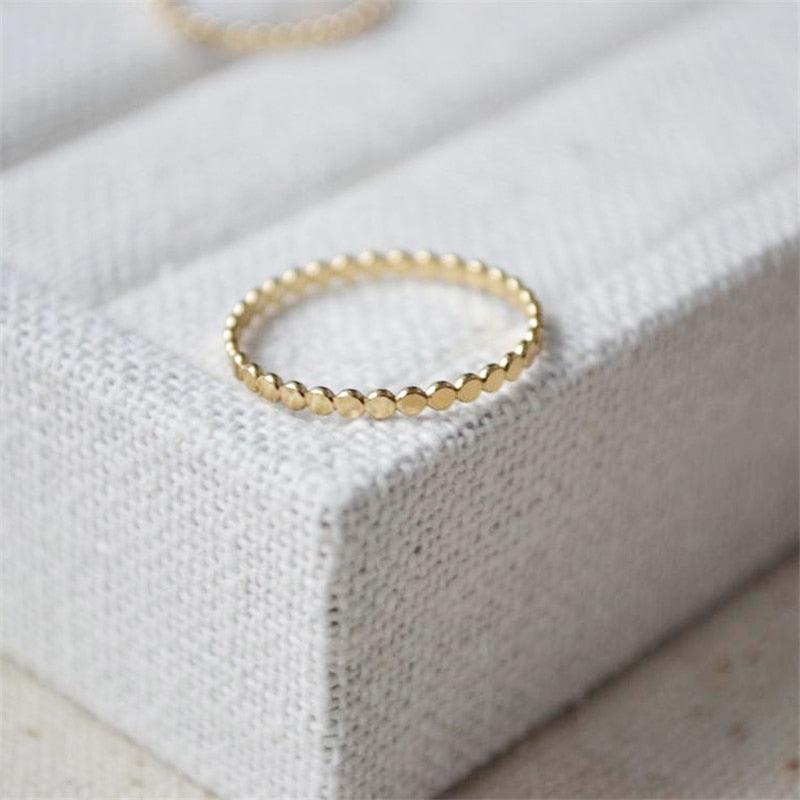 Gold Dot Ring