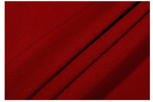 Red Wool Coat